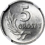 5 groszy 1968, mennicze