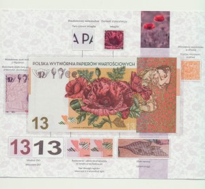 PWPW, banknot promocyjny Demeter, AA0019668, w folderze emisyjnym