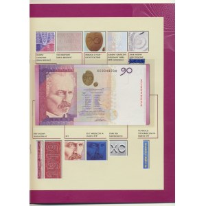 PWPW - Człowiek i Dokumenty nr 13 z banknotem Ignacy Paderewski 90