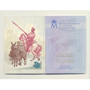Hiszpania, paszport studyjny Fabrica Nacional de Moneda y Timbre