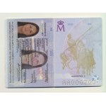 Hiszpania, paszport studyjny Fabrica Nacional de Moneda y Timbre