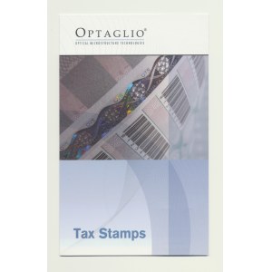 Czechy, Banderole podatkowe Optaglio w folderze