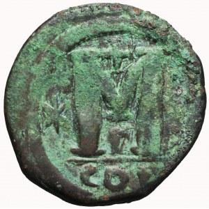 Bizancjum, Anastazjusz I (491-518), Follis, Konstantynopol