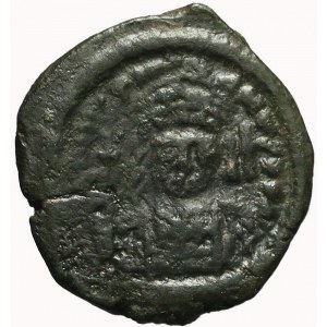 Bizancjum, Justynian I (527-565), 1/2 Follis