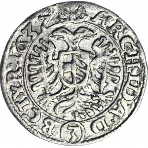 Austria, Ferdynand III, 3 krajcary 1637