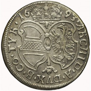 Austria, Leopold I, 3 krajcary 1693, Graz