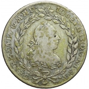 Austria, Józef II, 20 krajcarów 1776, Hall