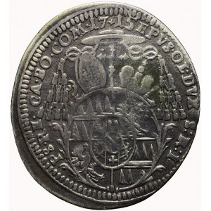 Austria, Ołomuniec Biskupstwo, Wolfgang von Schrattenbach, 6 krajcarów 1715