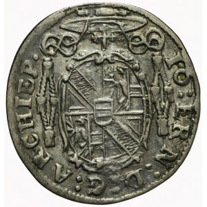 Austria, Salzburg, Jan Ernest von Thun i Hohenstein, 2 krajcary 1695