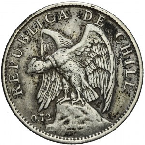 Chile, 1 peso 1915