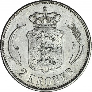 Dania, 2 korony 1916