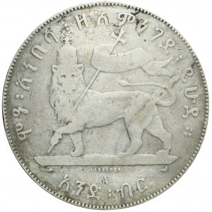 Etiopia, Menelik II, 1 birr 1895