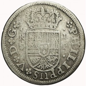 Hiszpania, Filip V, 1 real 1728, Sewilla