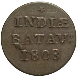 Niderlandy, Holenderskie Indie Wschodnie - Republika Batawska, duit 1808