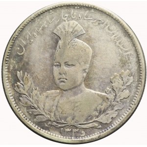 Iran, Ahmad Shah, 5000 Dinars (5 Kran) AH1335 (1916)