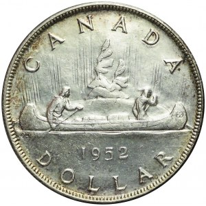 Kanada, Jerzy VI, 1 dolar 1952
