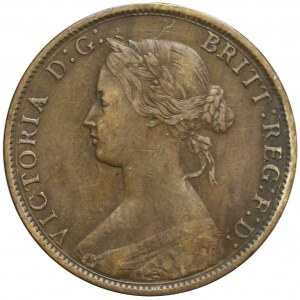 Kanada, Nowa Szkocja, Królowa Victoria, 1 cent 1861