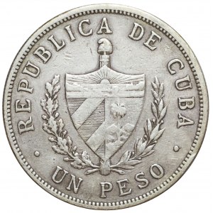 Kuba, 1 peso 1915