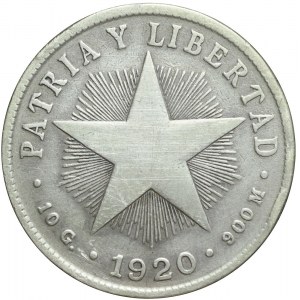 Kuba, 40 centów 1920