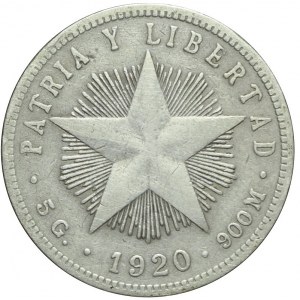 Kuba, 20 centów 1920