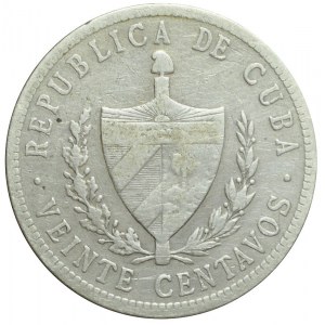 Kuba, 20 centów 1920