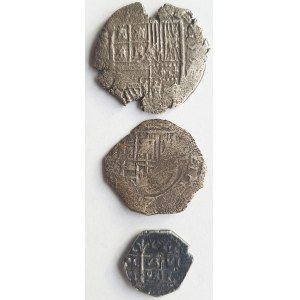 Meksyk, Zestaw trzech monet srebrnych