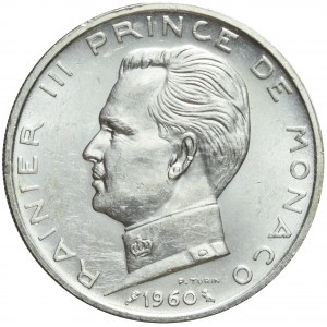 Monako, Rainier III, 5 franków 1960