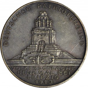 Niemcy, Lipsk, Medal 1913, 100. rocznica Bitwy Narodów