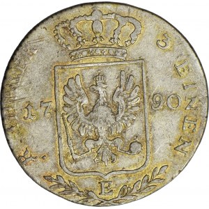 Niemcy, Brandenburgia-Prusy, Fryderyk Wilhelm II, 1/3 talara 1790 E, Królewiec