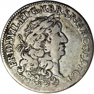 Niemcy, Brandenburgia-Prusy, Fryderyk Wilhelm I, 1/3 talara 1669 TT, Królewiec