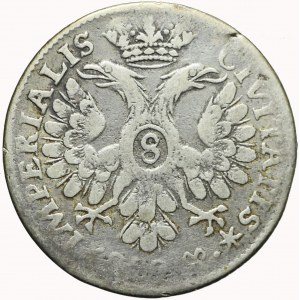 Niemcy, Lubeka, 8 szylingów 1729