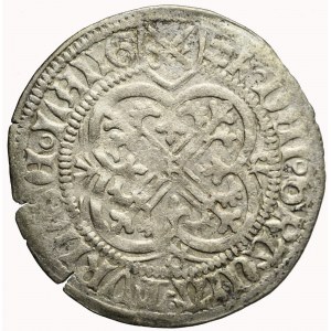 Niemcy, Saksonia, Fryderk II (1445-64), Grosz, bez daty, Miśnia