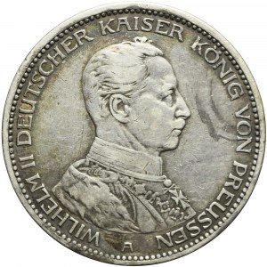 Niemcy, Prusy, Wilhelm II, 3 marki 1914, Berlin