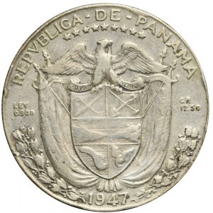 Panama, 1/2 Balboa 1947