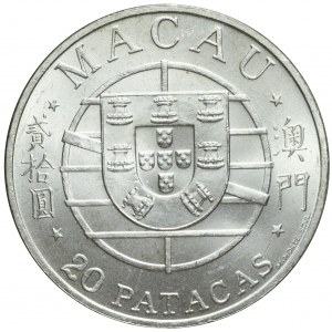 Portugalia, Macao, 20 pataca 1974