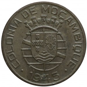 Portugalia, Mozambik, 1 escudo 1945
