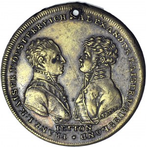 Medal/żeton bitwa pod Lipskiem 1813, Diakow R1