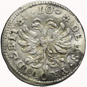Szwajcaria, Berno, 10 krajcarów 1669, rzadkie
