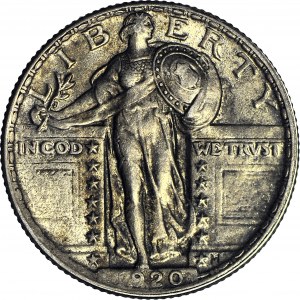 Stany Zjednoczone Ameryki (USA), 1/4 dolara 1920