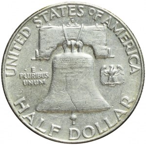 Stany Zjednoczone Ameryki (USA), 1/2 dolara 1963, typ Franklin, Denver