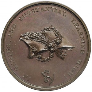 Wielka Brytania, Medal Sir Joseph Banks 1816, piękny i bardzo rzadki