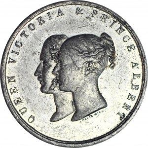 R-, Wielka Brytania, Królowa Wiktoria i Książę Albert, Medal 19 VII 1843, wodowanie SS Great Britain