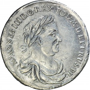 Jan III Sobieski, Donatywa 5 dukatowa 1677, fałszerstwo w cynie