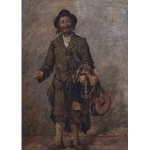 Hipolit Lipiński (1846 Nowy Targ - 1884 Kraków), Portret handlującego Żyda