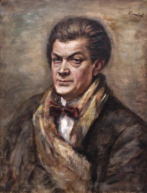 Roman Kramsztyk (1885 Warszawa - 1942 tamże), Portret Othona Friesza