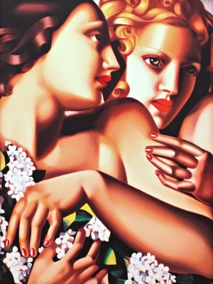 Tamara Łempicka (1898 Warszawa - 1980 Cuernavaca), Wiosna/Printemps