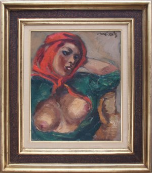 Emmanuel Katz (zw. Mané-Katz) (1894 Krzemieńczuk - 1962 Tel Awiw), Kobieta z dzbanem