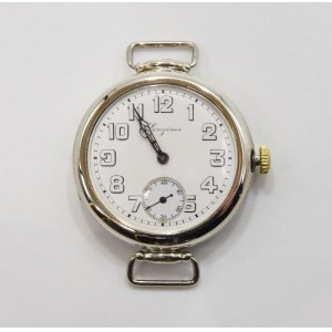 Firma LONGINES (zał. 1832, logo 1874, patent 1889), Zegarek naręczny męski (bez paska)