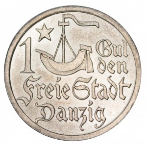 1 gulden 1923 Free City Gdańsk (Danzig)
