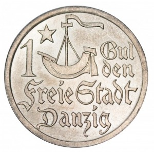 1 gulden 1923 Wolne Miasto Gdańsk